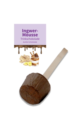 Trinkschokolade „Ingwer-Mousse“