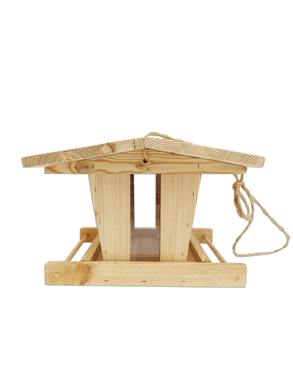 Futterhaus mit Plexiglas L „Schlemmer-Schloss“
