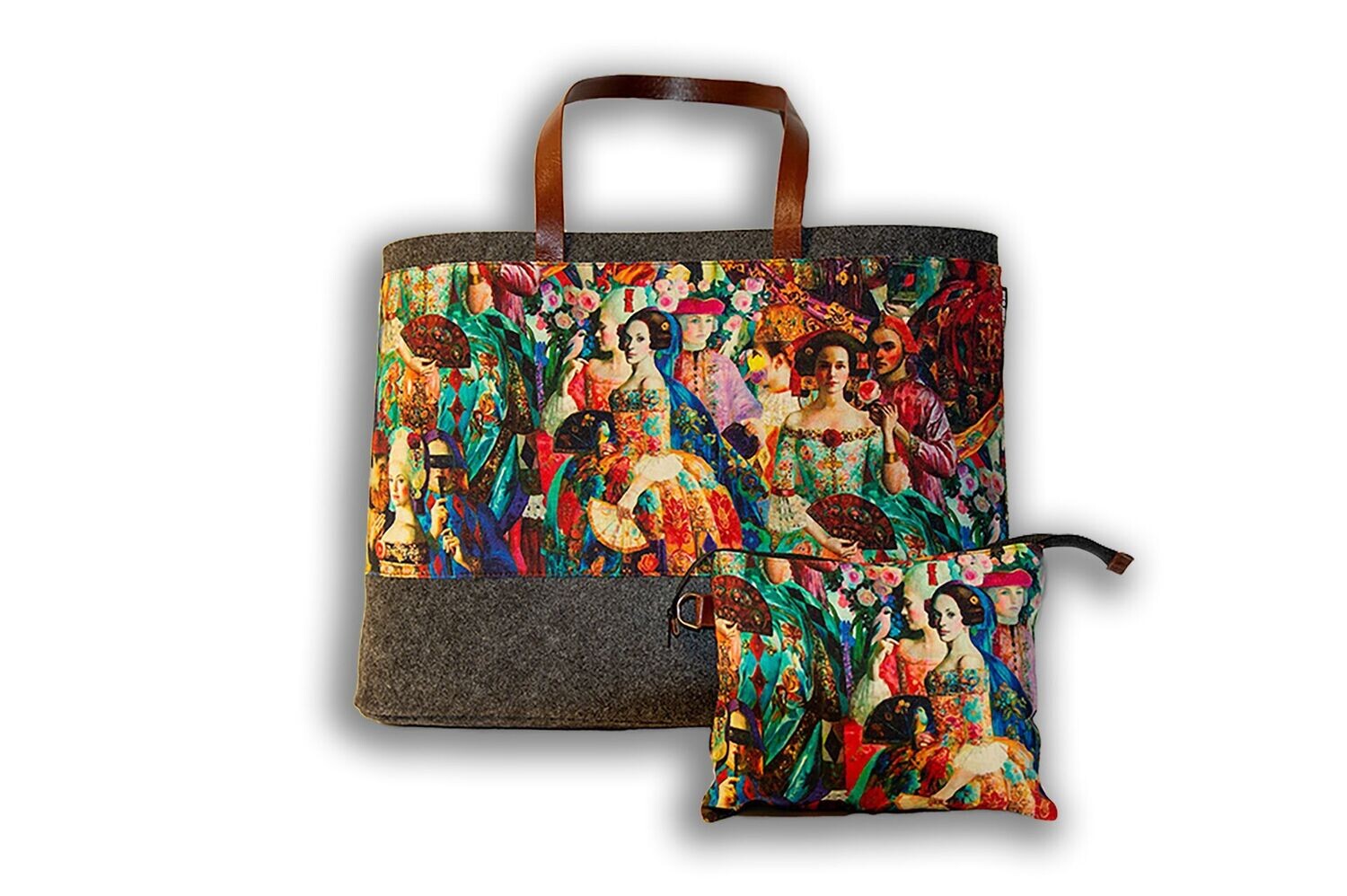Filz-Tasche Shopper "Adelstitel"