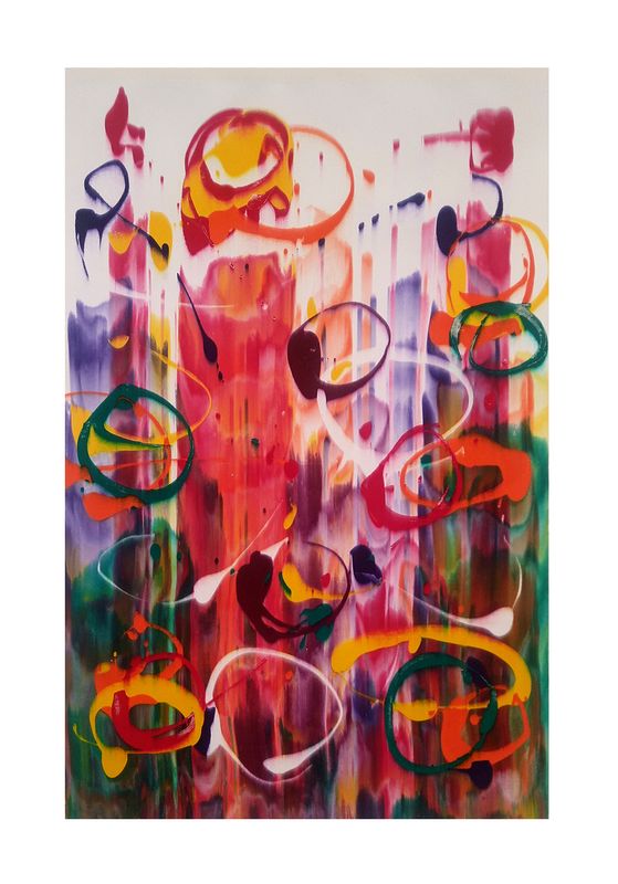 Siebdruck "ohne Titel 5"