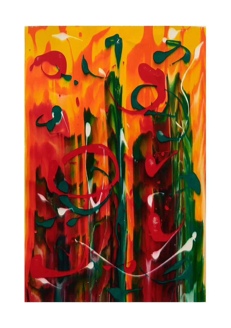 Siebdruck "ohne Titel 15"