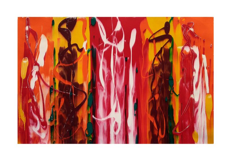 Siebdruck "ohne Titel 12"
