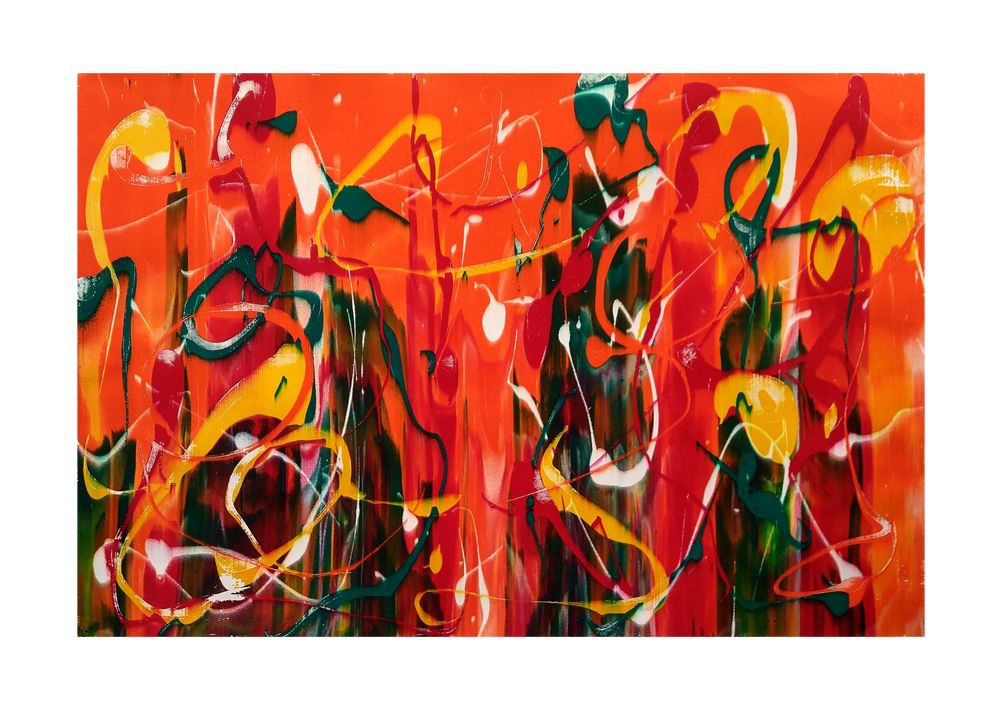 Siebdruck "ohne Titel 11"
