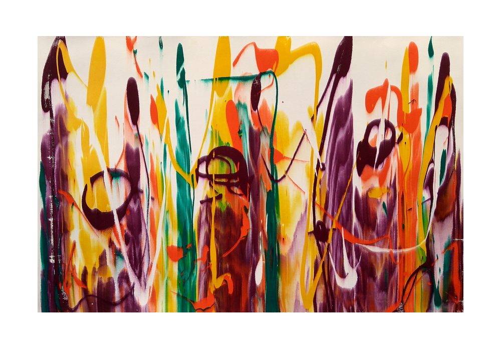 Siebdruck "ohne Titel 13"
