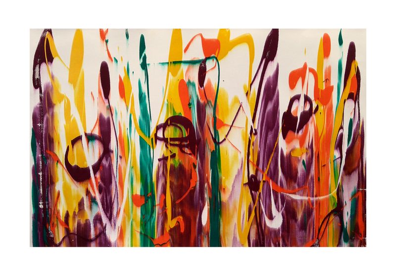 Siebdruck "ohne Titel 13"
