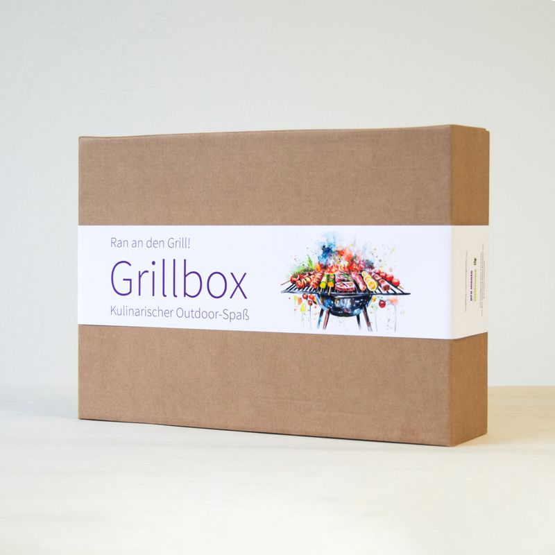 Grillbox "Ran an den Grill!"