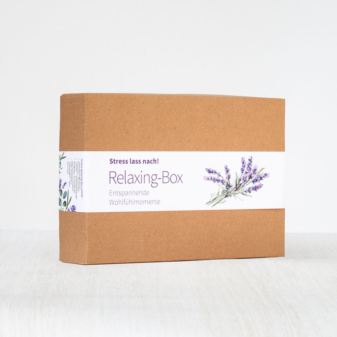 Relaxing-Box "Stress lass nach!"