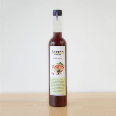 Fruchtsirup Ribisel "Beeren-Tropfen" – 500 ml