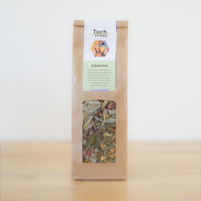 Kräutertee „Tuchfühlung“ Kräutertee „Tuchfühlung“