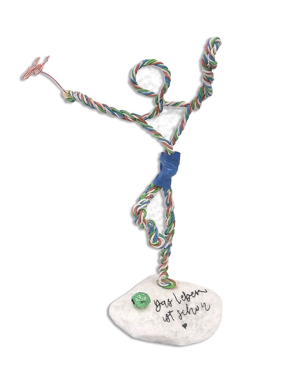 Figur "das Leben ist schön"