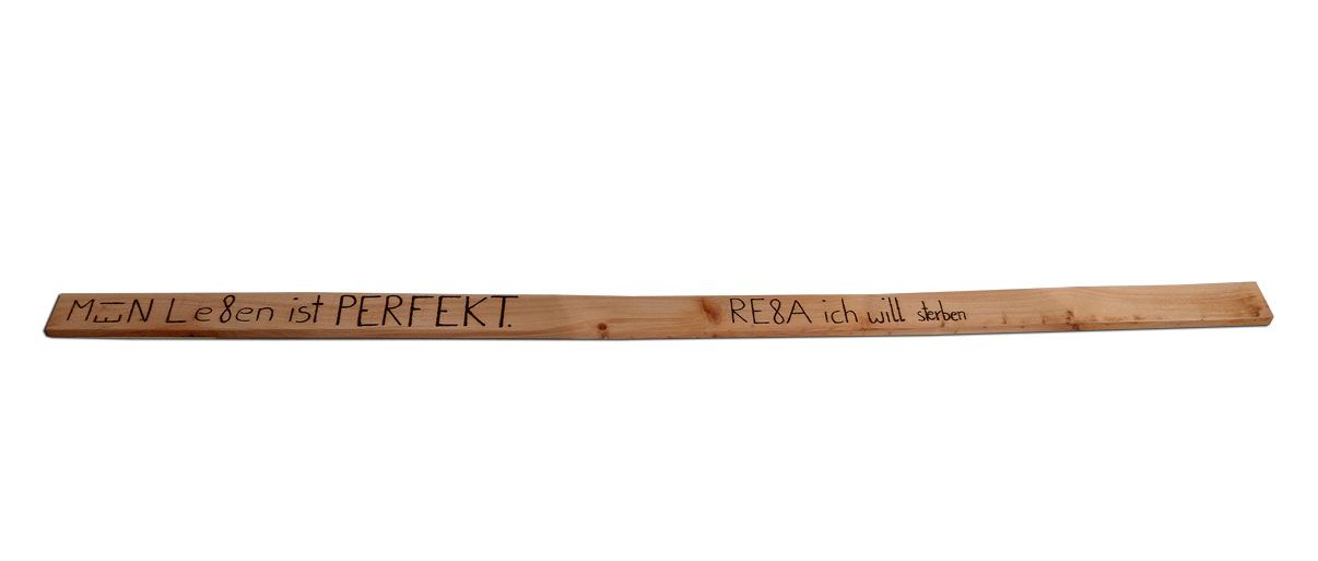 Objekt: "Das Leben ist perfekt"