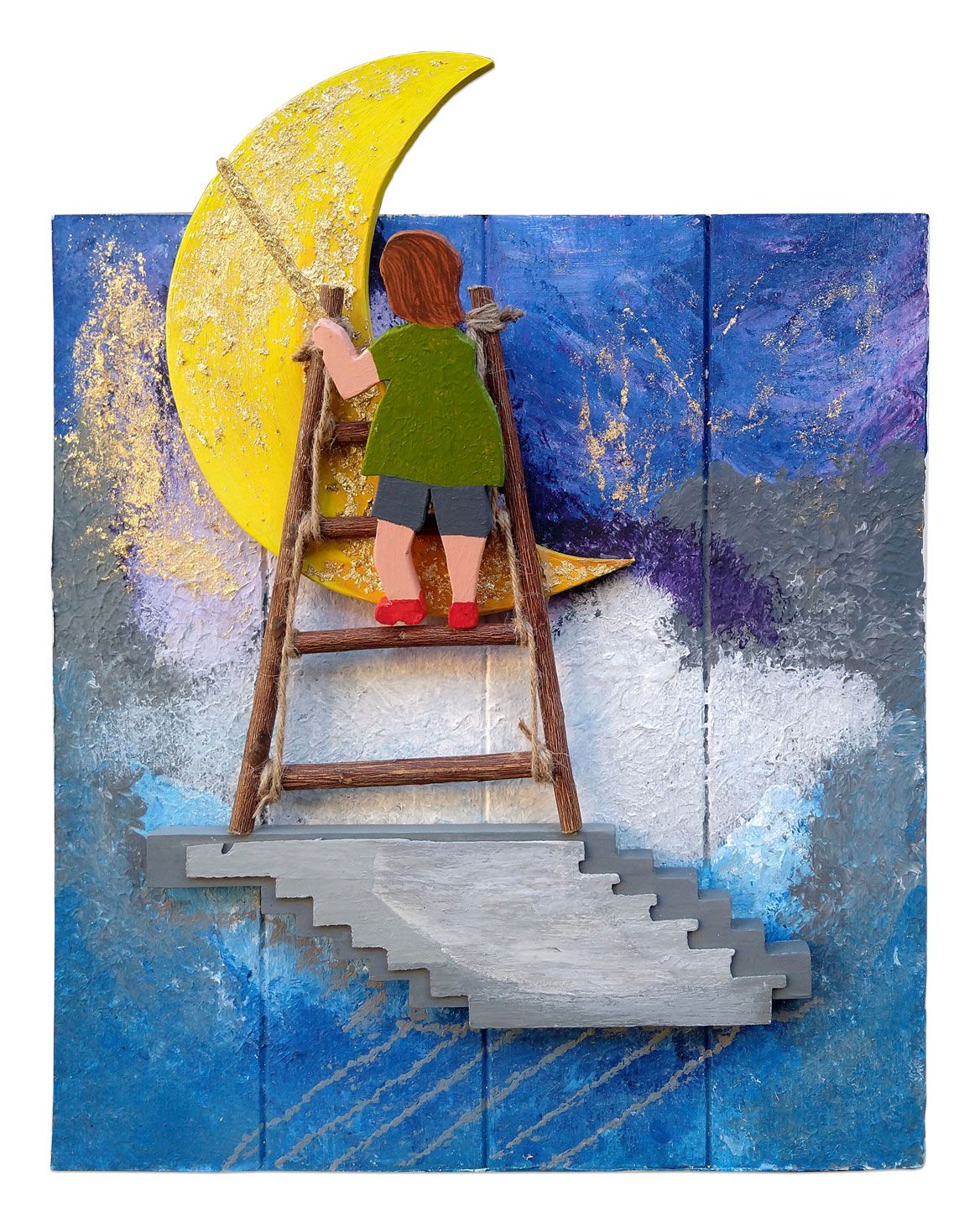 Wandbild "Aufstieg"