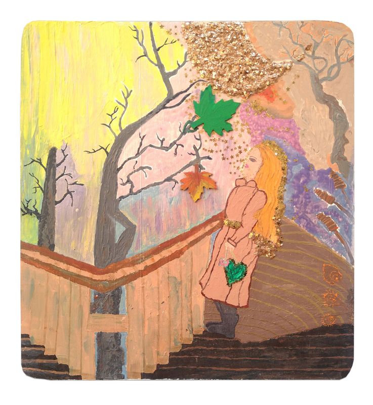 Bild "Goldener Mond"