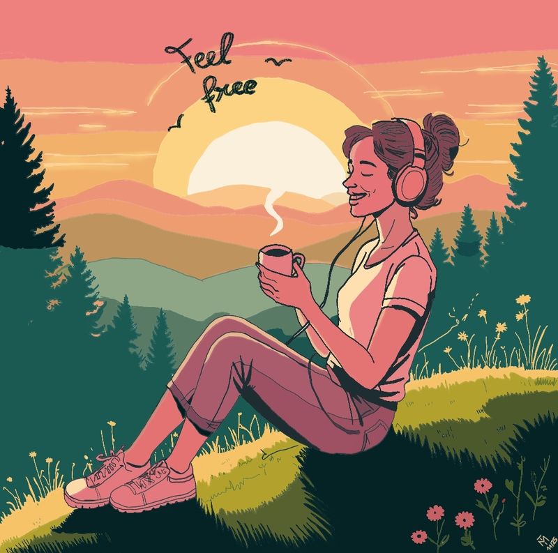 Digitaldruck "Feel Free"