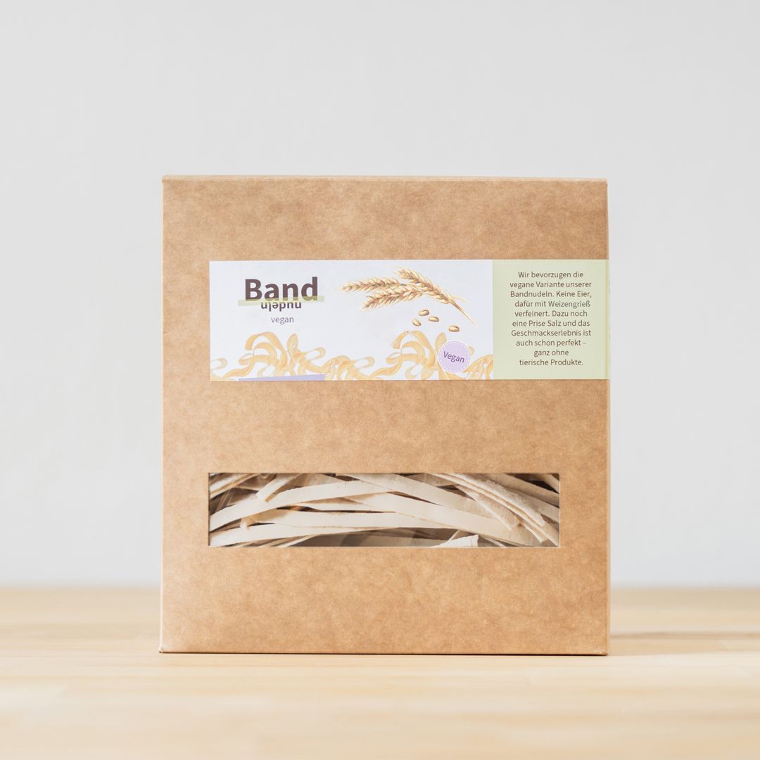 Bandnudeln „klassisch“ – vegan