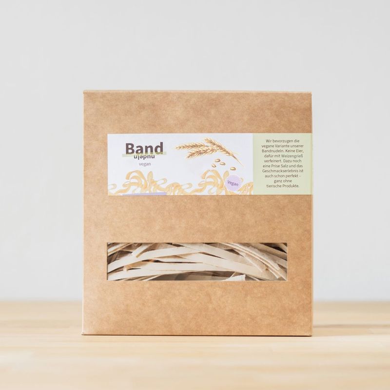 Bandnudeln „klassisch“ – vegan