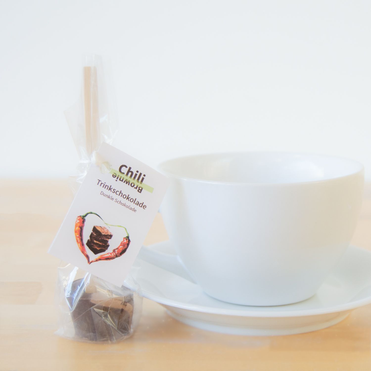 Trinkschokolade „Chili-Brownie“
