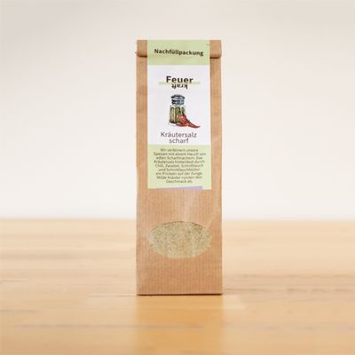 Kräutersalz „Feuerkraft“ – Nachfüllpackung