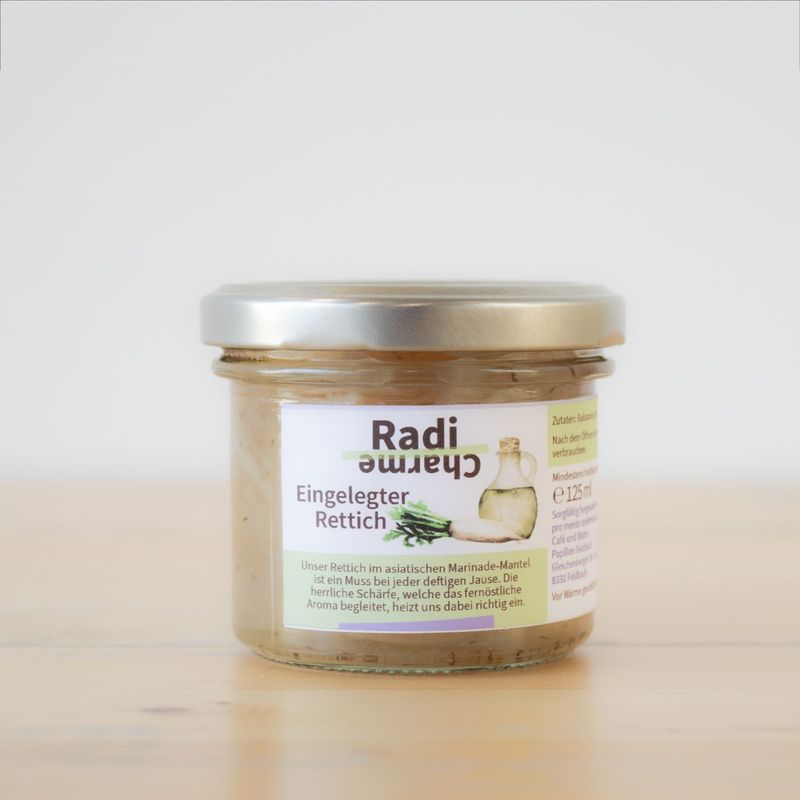 Eingelegter Rettich „Radi-Charme“