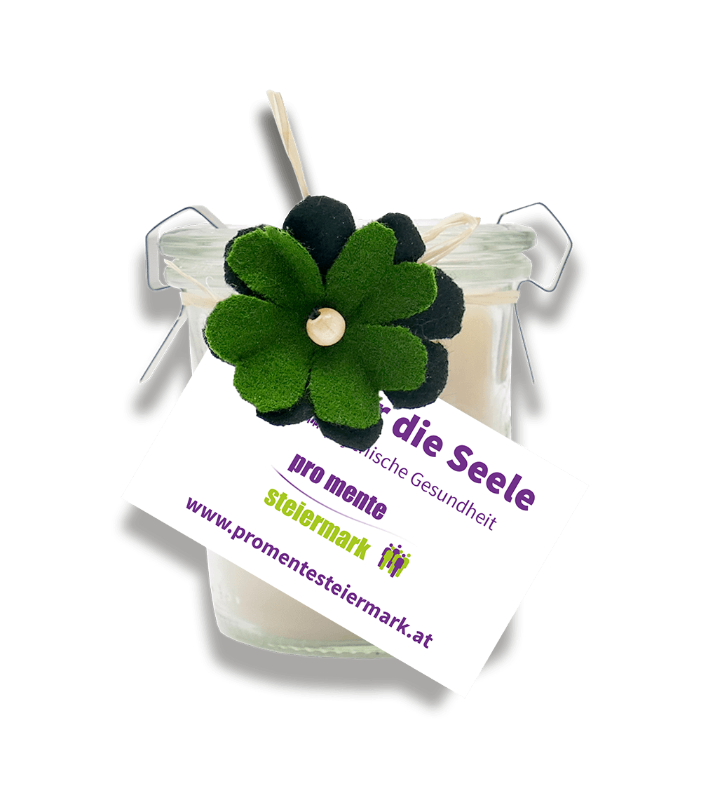 Kerze „Glücks(mit)bringer“