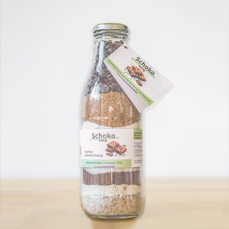 Kuchen-Backmischung "Schoko-Kuss"