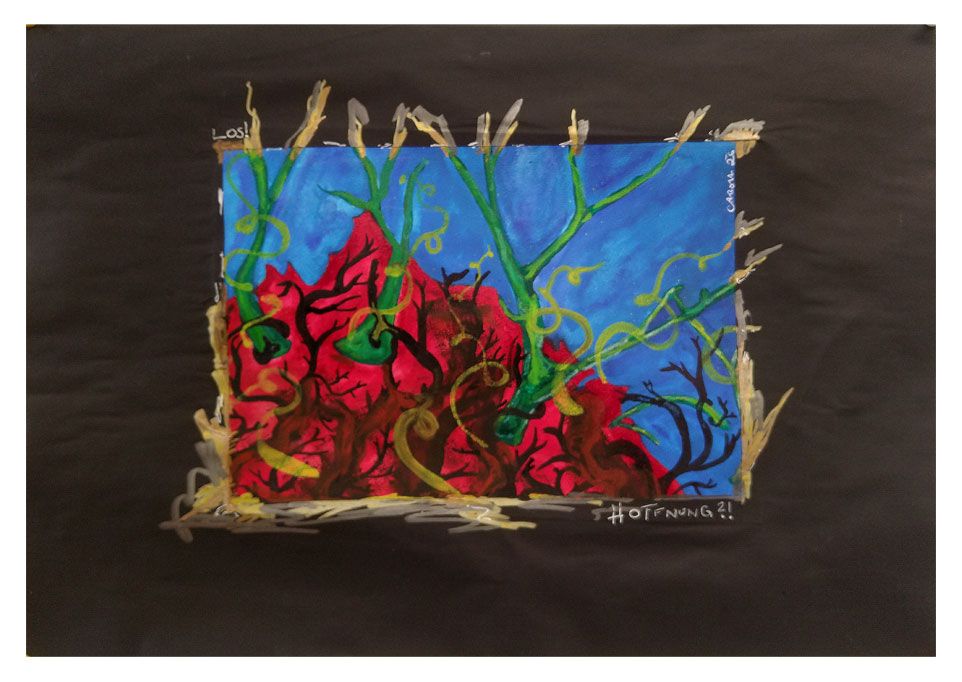 Zeichnung "Hoffnung"