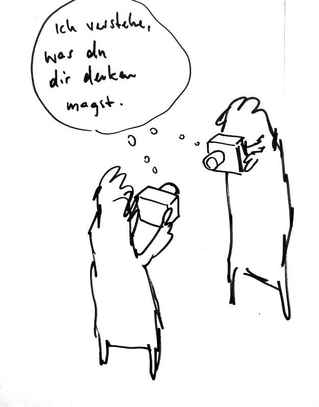 Zeichnung "Gemeinsam"