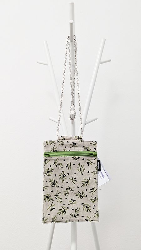 Einzelstück – Handytasche – Oliven