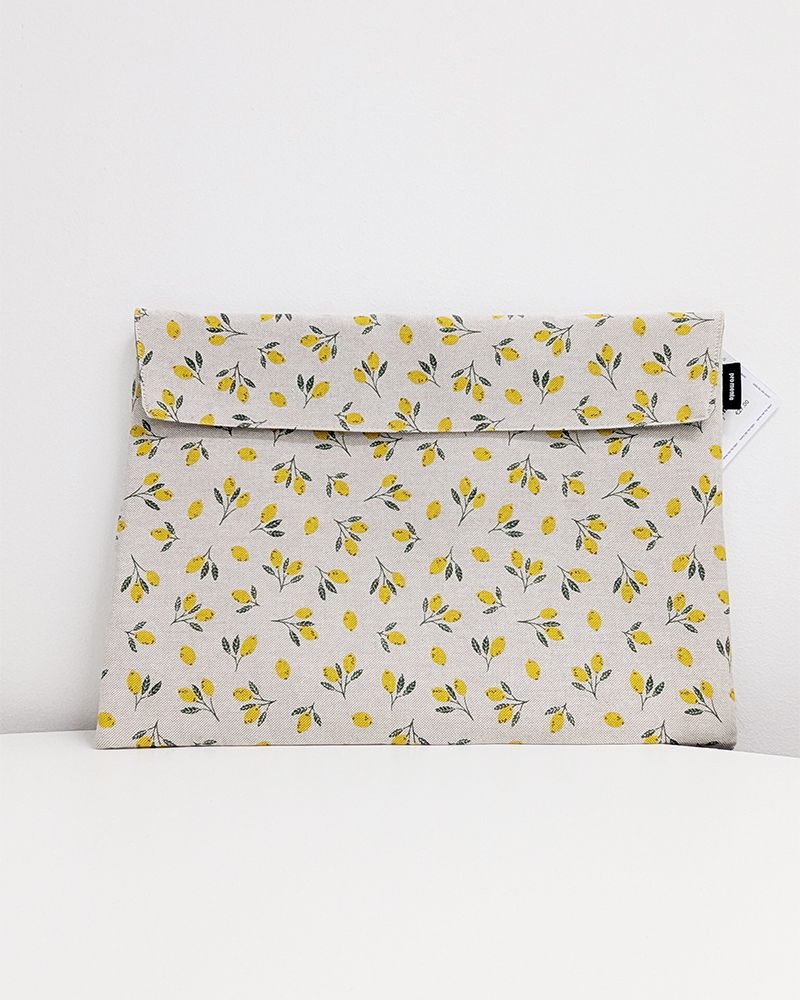Einzelstück – Laptophülle 15 Zoll – Zitronen Einzelstück – Laptophülle 15 Zoll – Zitronen