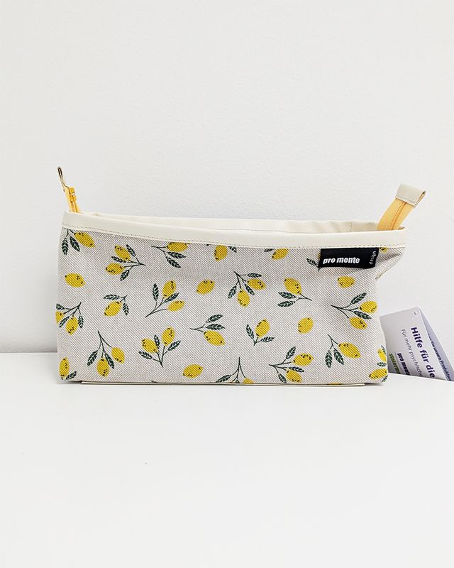 Einzelstück – Beautycase – Zitronen