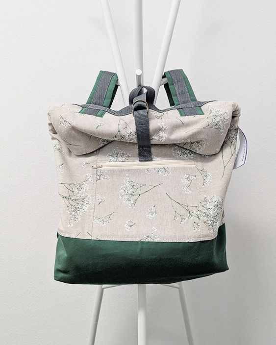 Einzelstück – Rolltop Backpack – Gräser Einzelstück – Rolltop Backpack – Gräser