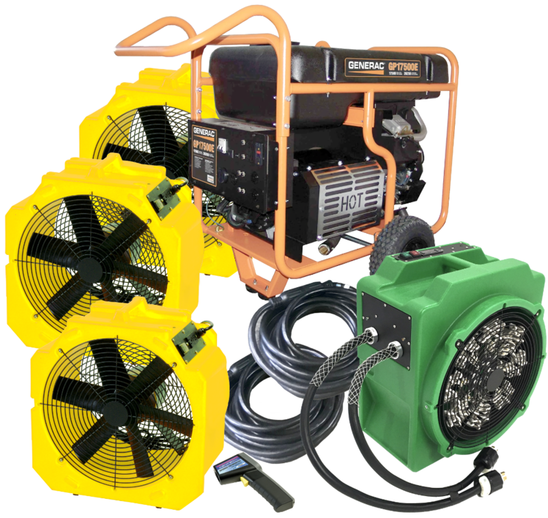 Bed Bug Heater Generator Packages