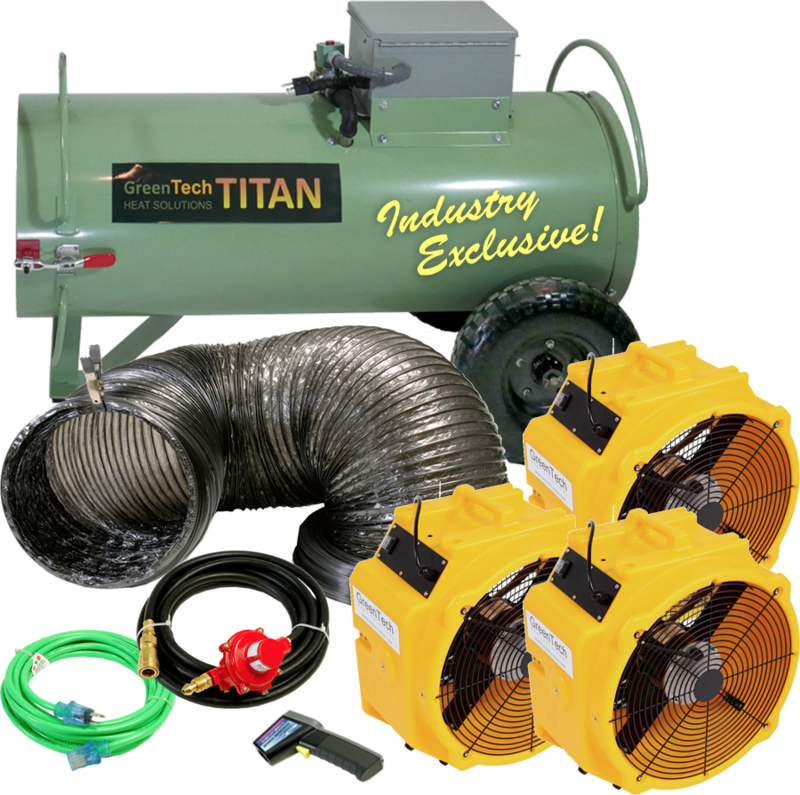 Propane Bed Bug Heater Packages