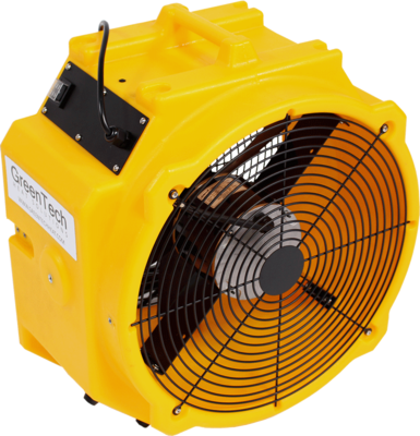 Front profile of Air Mover for performing Dry Heat Treatments.