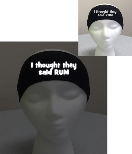Headbands - I thought they said Rum