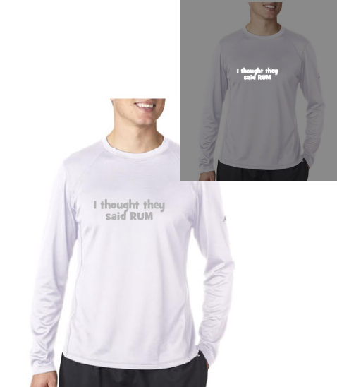 I thought they said RUM - Men Long Sleeve New Balance