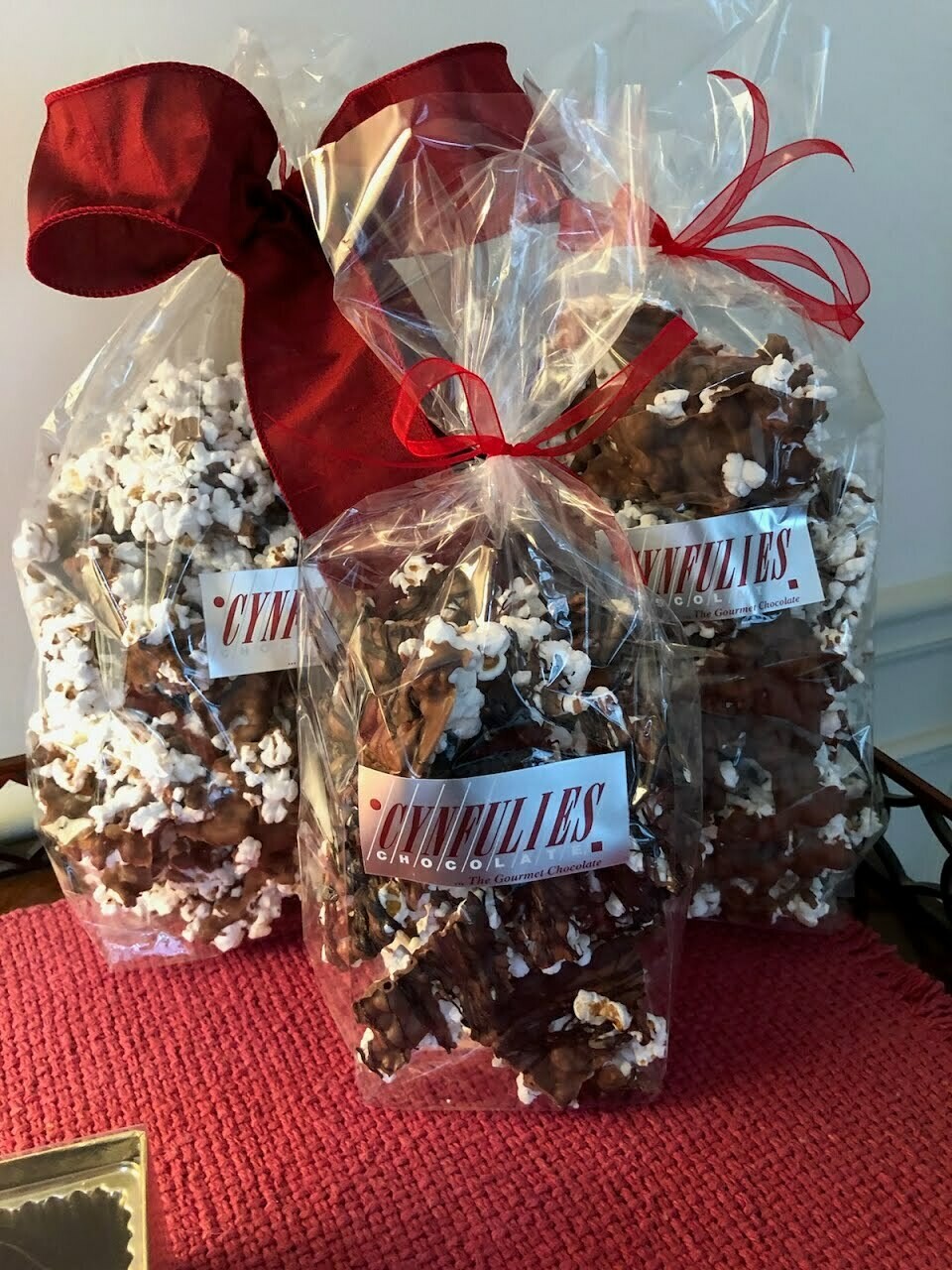 Large Bag Chocolate Covered Gourmet Popcorn