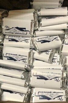Custom Corporate Logos in Delicious Gourmet Chocolate