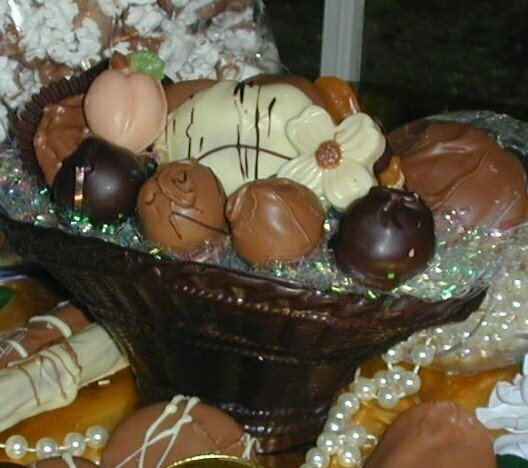 Beautiful and Scrumptious Chocolate Spring Basket