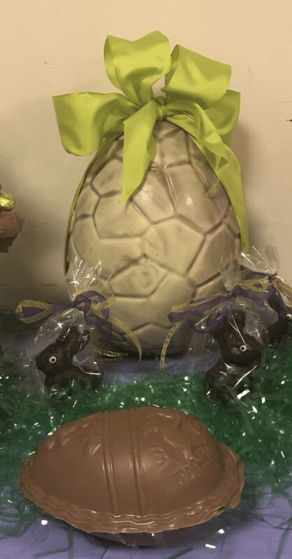 Giant Gourmet Milk Chocolate Textured Egg