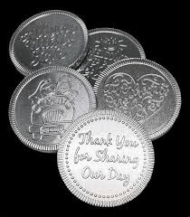 Embossed Gourmet Chocolate Coins for Any Occaison