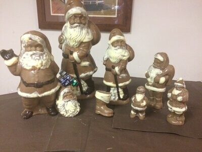 Gourmet Chocolate Santa Clauses and Other Christmas Delights