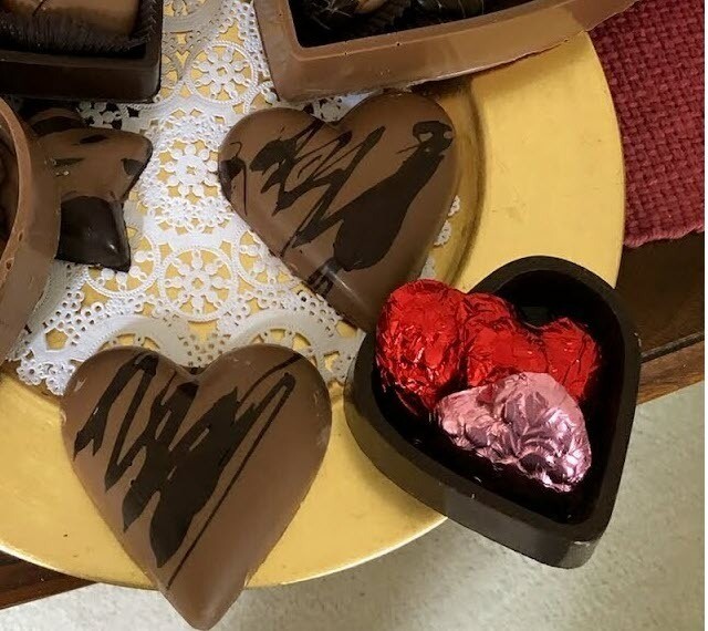 Small Milk Chocolate Heart Box