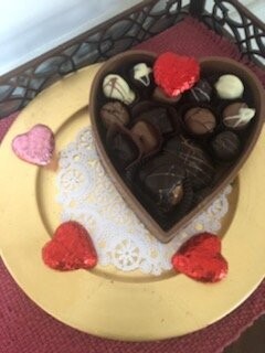 Large Milk Chocolate Heart Box