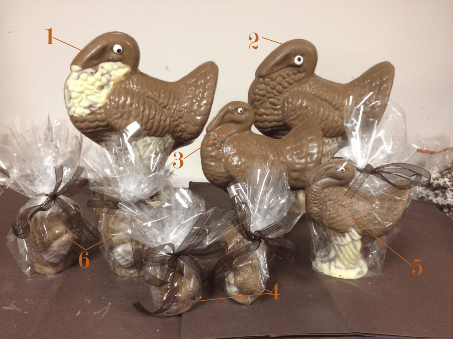 Large Solid Milk Chocolate Tom Turkey (Image #3)
