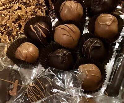 Assorted Boxed European-Style Truffles