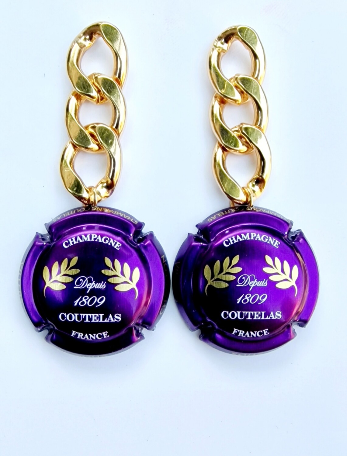 Orecchini Champagne