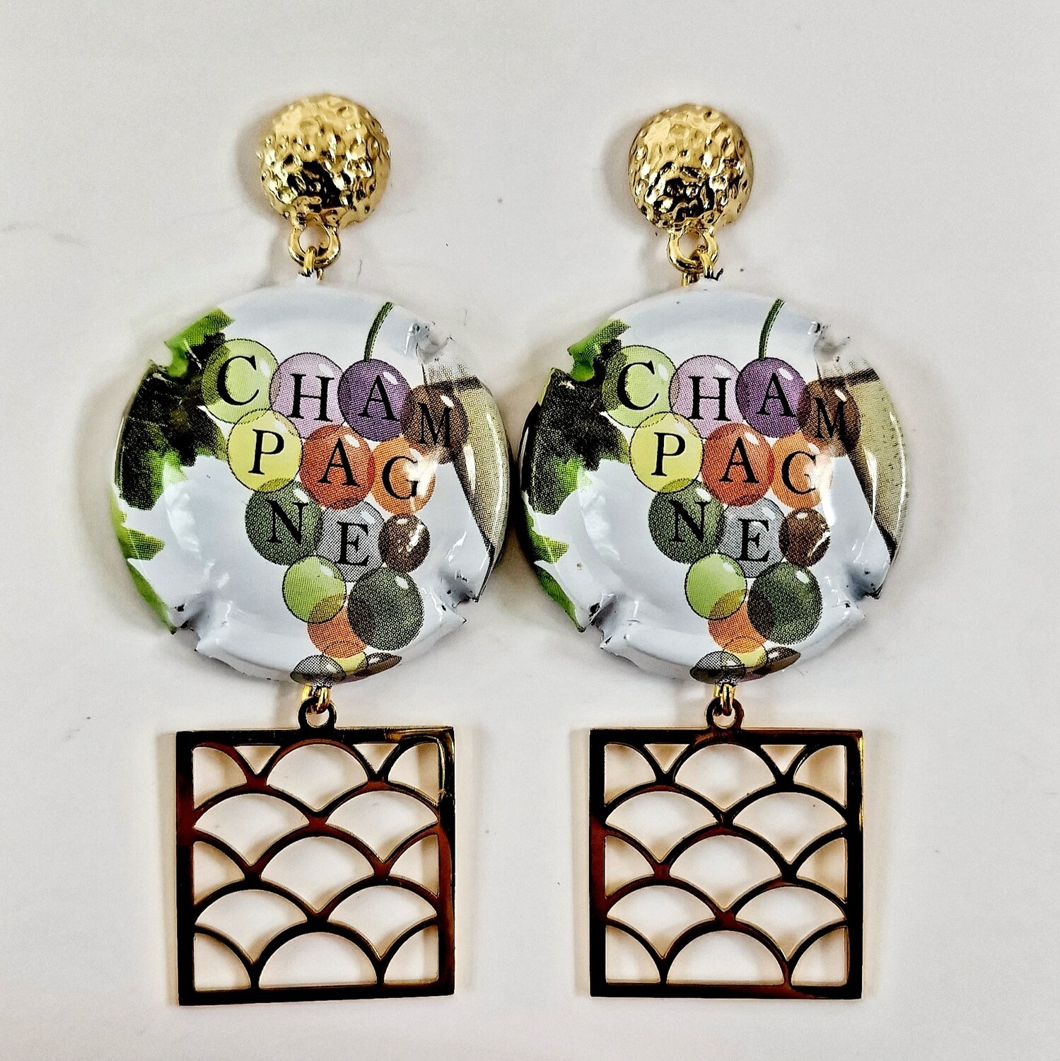 Orecchini Champagne