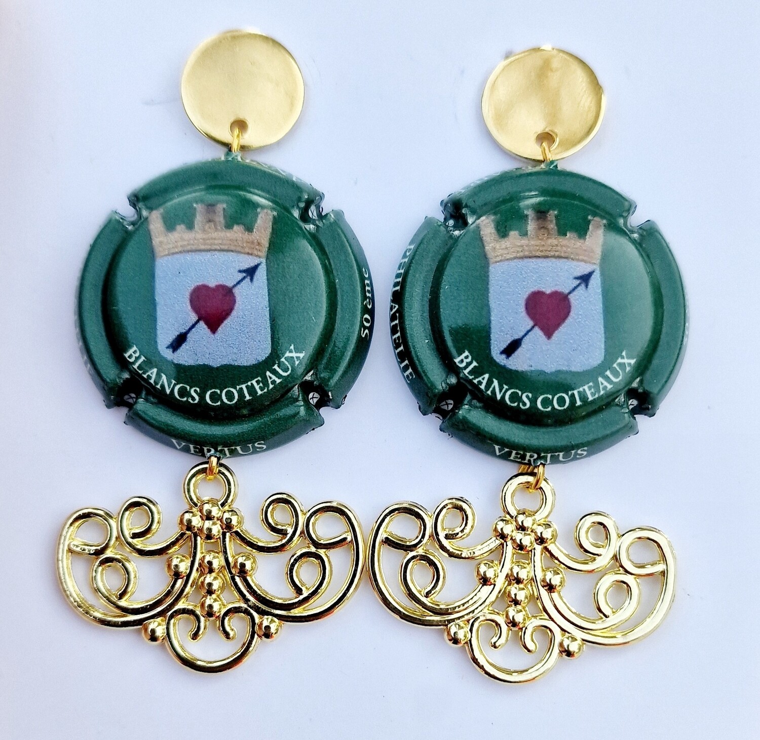 Orecchini Champagne