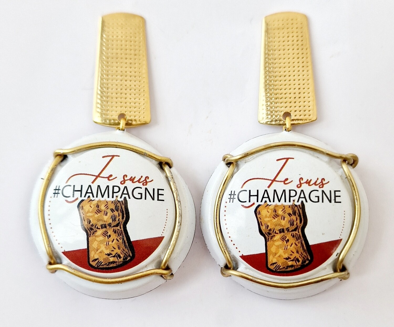 Orecchini Champagne